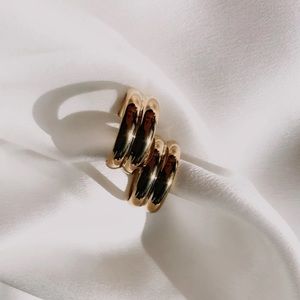 7 Brand new, never worn Hey Maeve Casablanca Hoops